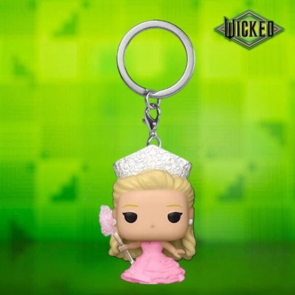 Funko Pocket Pop! Keychain Wicked - Glinda Mini Figure - Picture 5 of 5